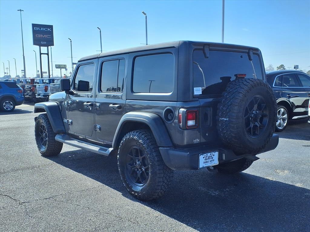 used 2020 Jeep Wrangler Unlimited car, priced at $20,991
