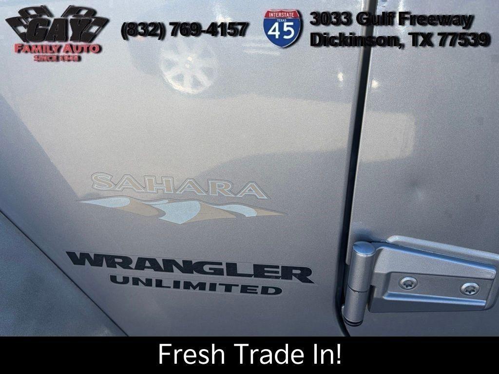 used 2015 Jeep Wrangler Unlimited car, priced at $14,991