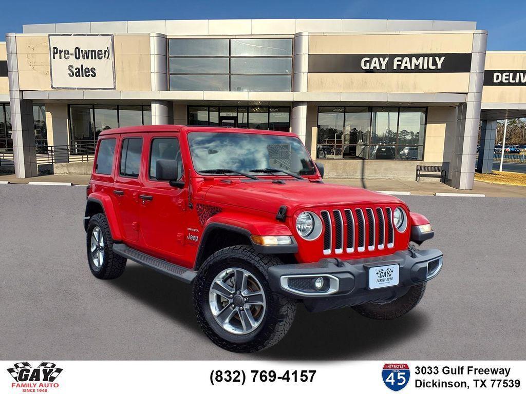 used 2018 Jeep Wrangler Unlimited car, priced at $25,216