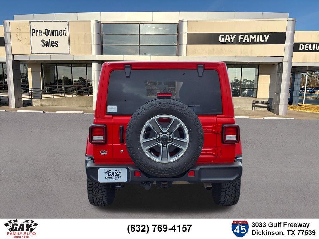 used 2018 Jeep Wrangler Unlimited car, priced at $25,216