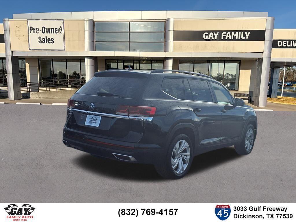 used 2021 Volkswagen Atlas car, priced at $18,216
