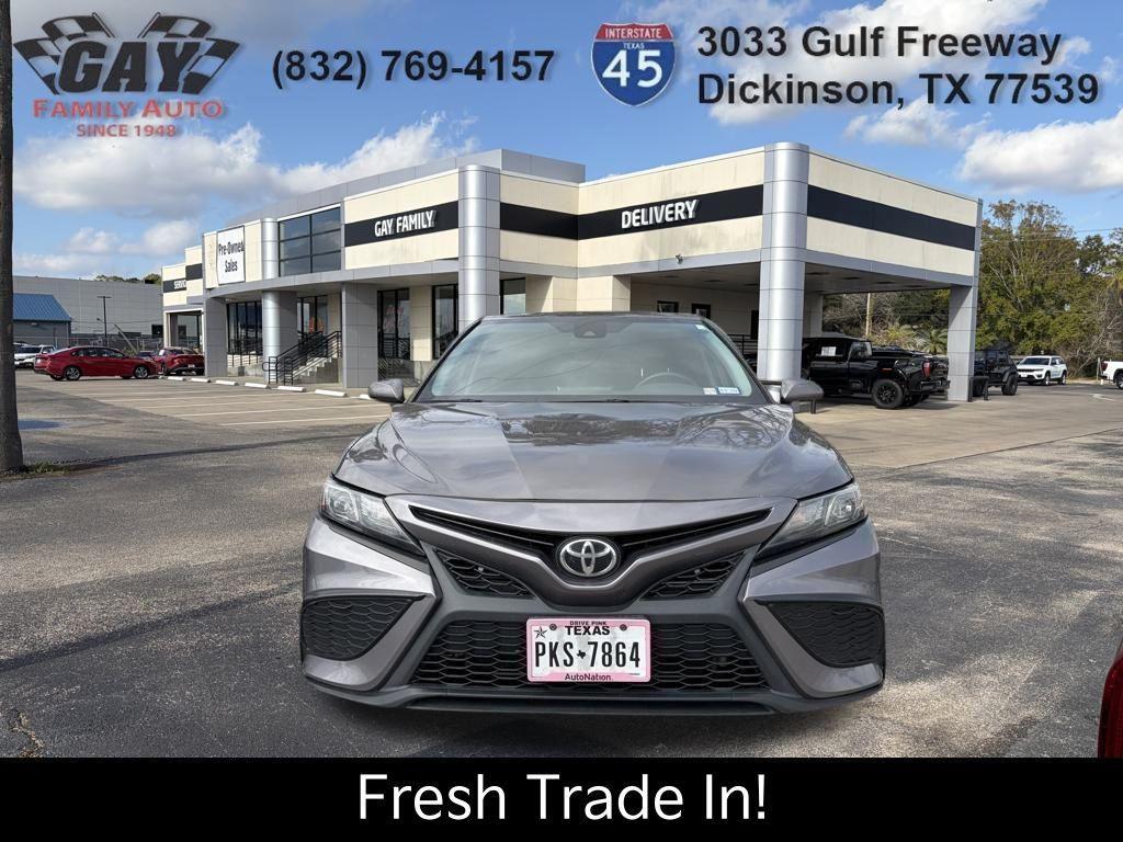 used 2021 Toyota Camry car, priced at $20,500