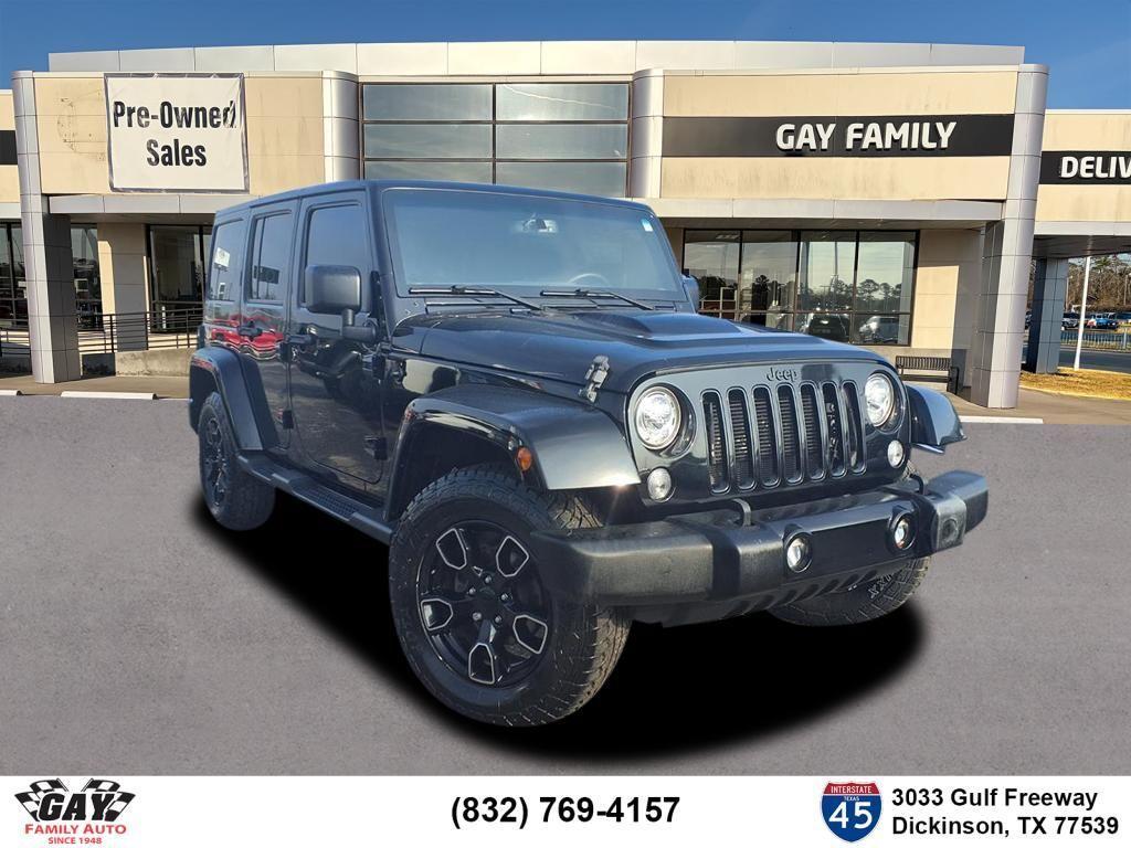 used 2018 Jeep Wrangler JK Unlimited car, priced at $16,991
