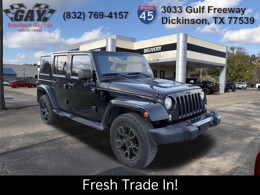 used 2018 Jeep Wrangler JK Unlimited car, priced at $22,991