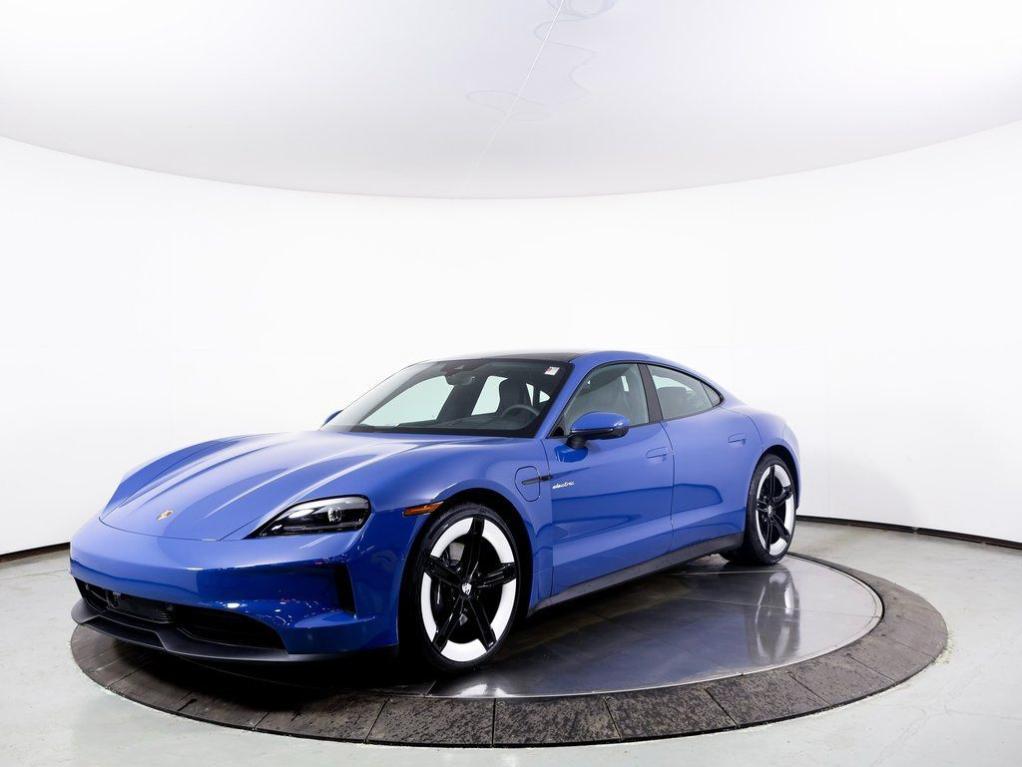 new 2025 Porsche Taycan car, priced at $126,095