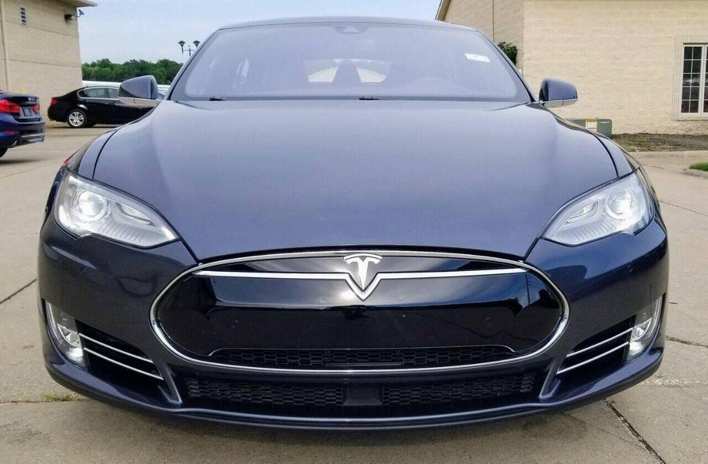 used 2014 Tesla Model S car, priced at $23,450