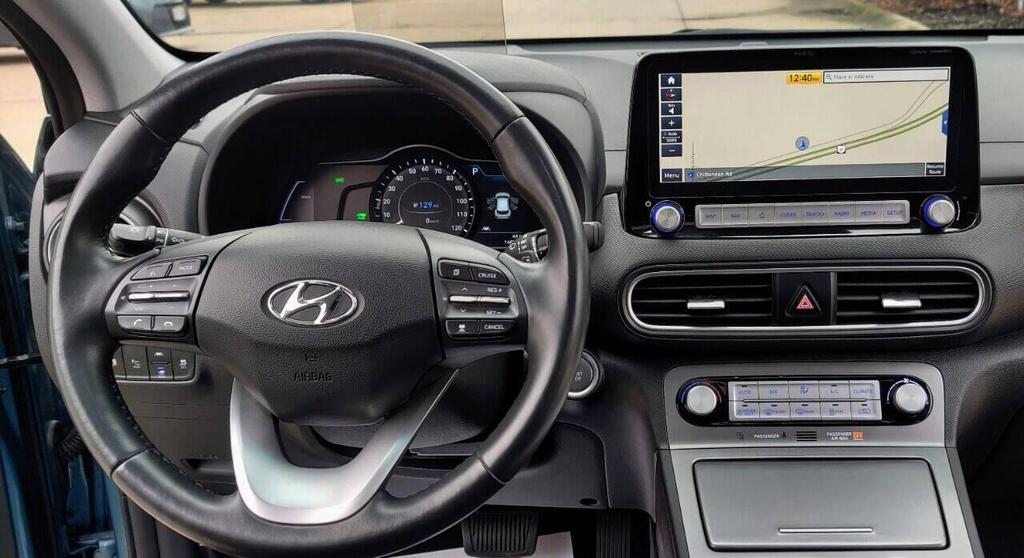 used 2020 Hyundai Kona EV car, priced at $23,850