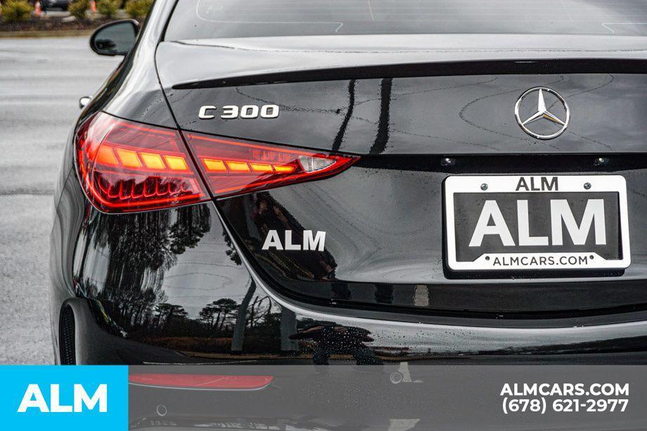 used 2024 Mercedes-Benz C-Class car, priced at $36,460