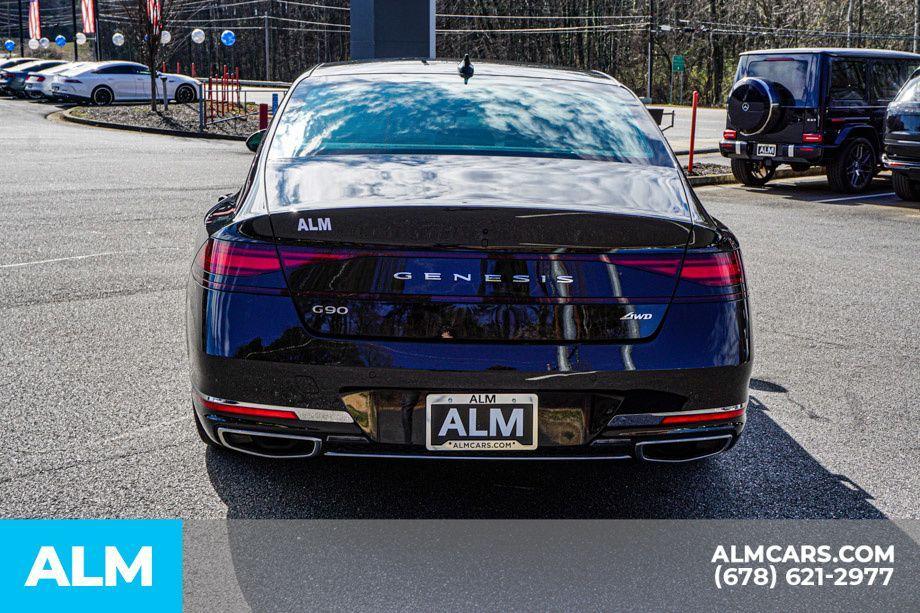 used 2024 Genesis G90 car, priced at $52,960