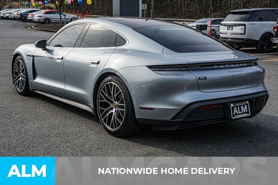 used 2023 Porsche Taycan car, priced at $72,420