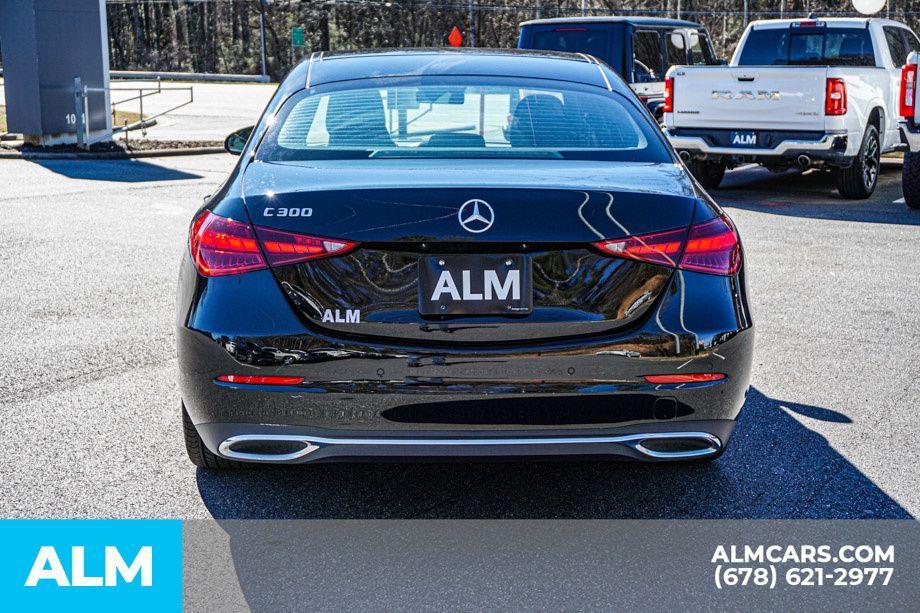 used 2025 Mercedes-Benz C-Class car, priced at $37,420