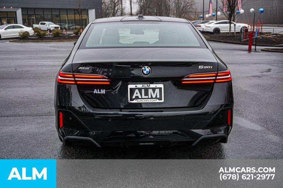 used 2024 BMW 530 car, priced at $48,420