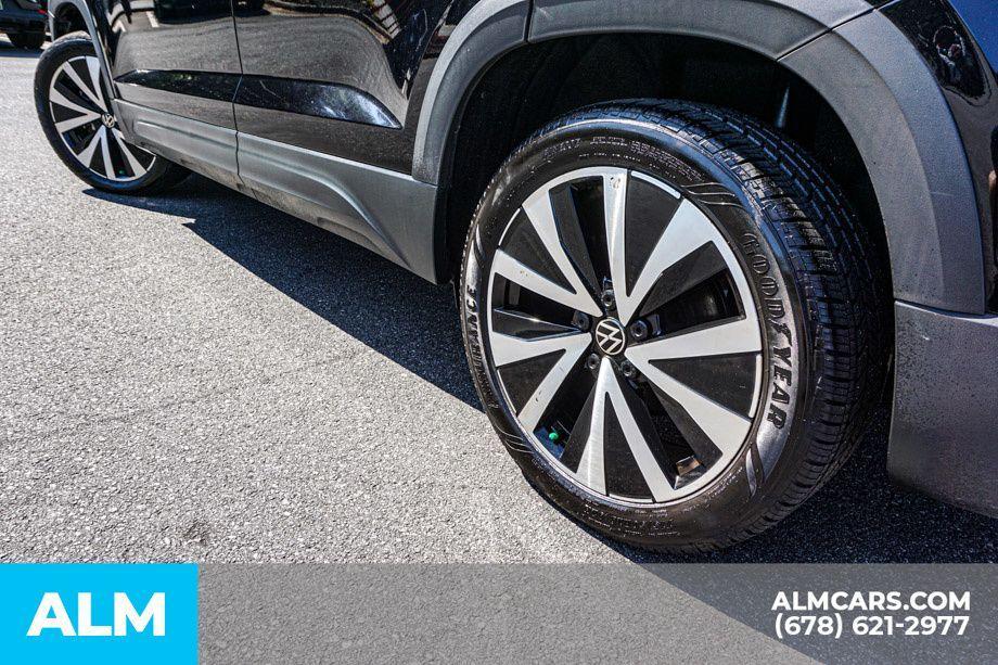 used 2024 Volkswagen Taos car, priced at $20,420