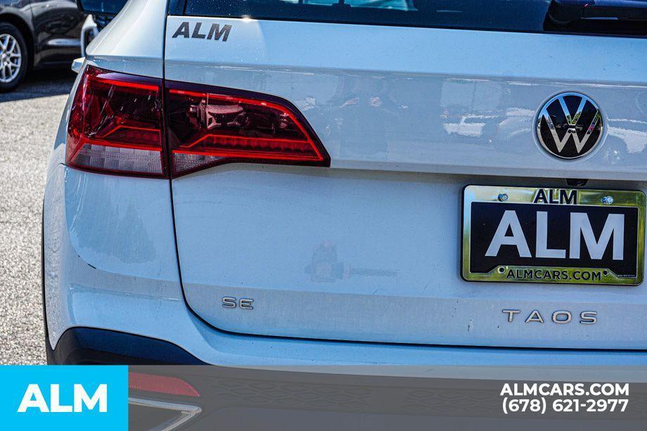 used 2024 Volkswagen Taos car, priced at $17,920