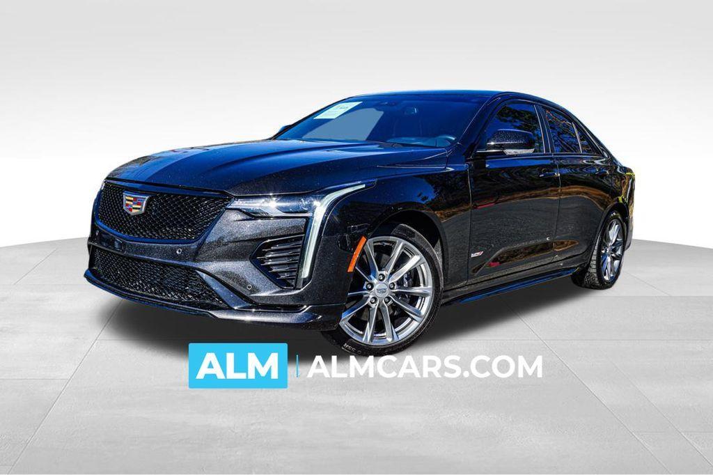 used 2024 Cadillac CT4-V car, priced at $44,714