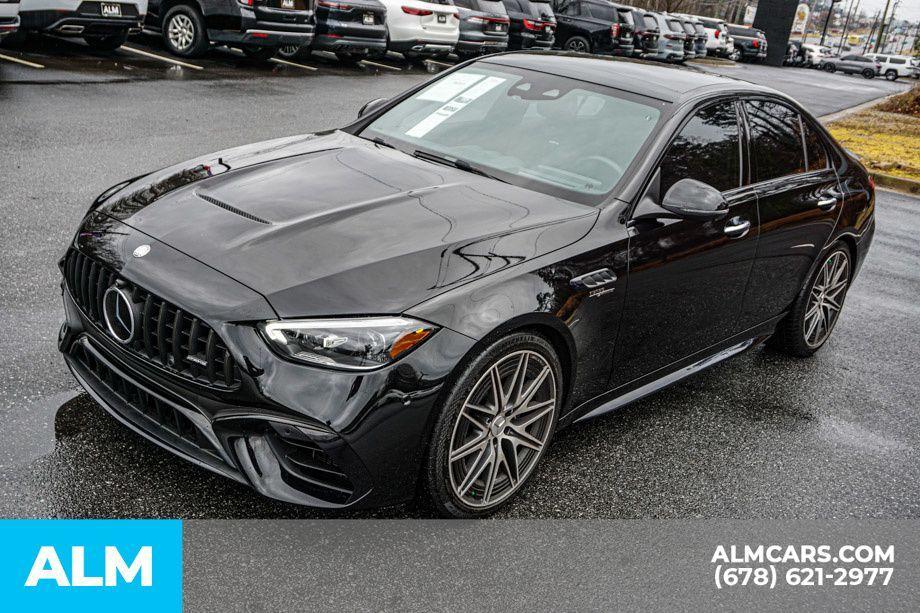used 2024 Mercedes-Benz AMG C 63 car, priced at $61,860