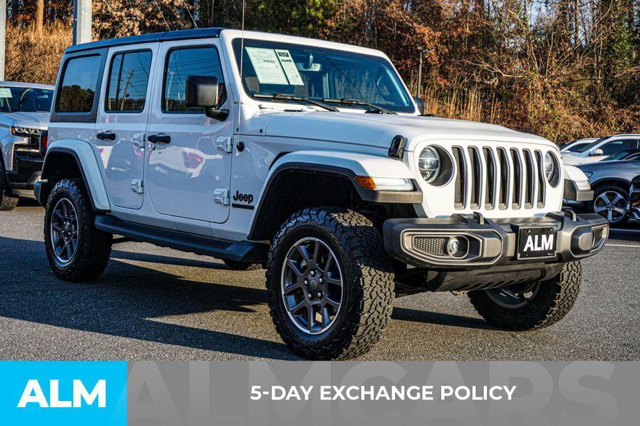 used 2021 Jeep Wrangler Unlimited car, priced at $29,470