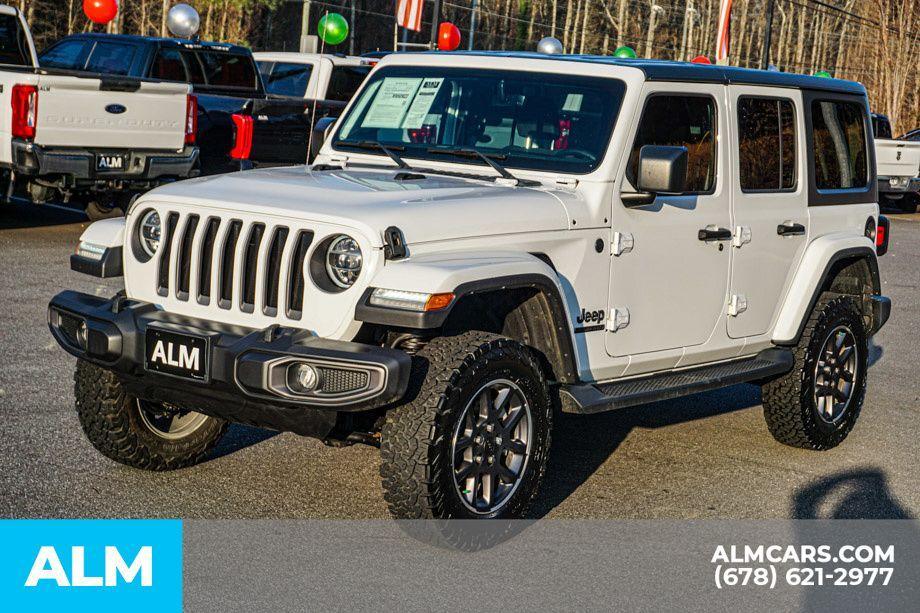 used 2021 Jeep Wrangler Unlimited car, priced at $29,470