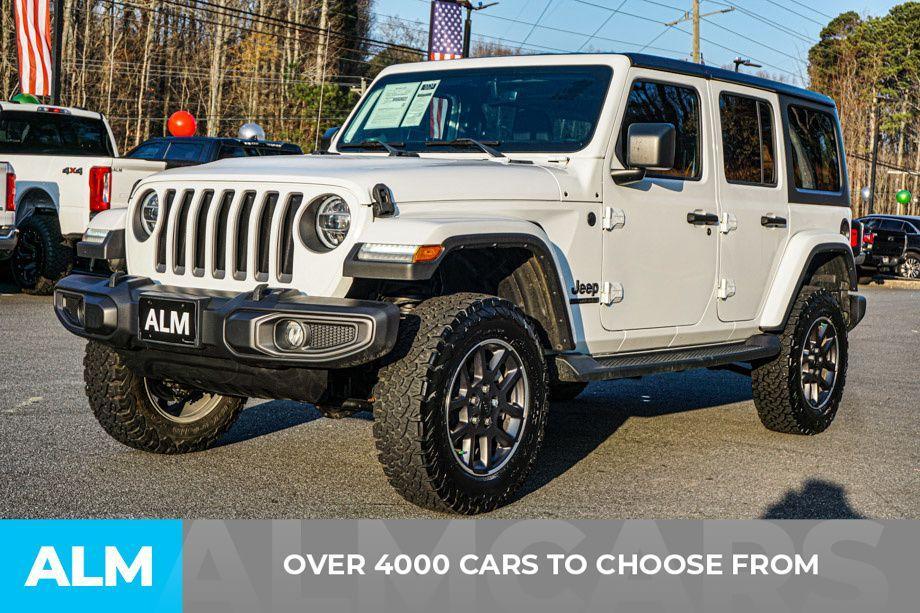 used 2021 Jeep Wrangler Unlimited car, priced at $29,470