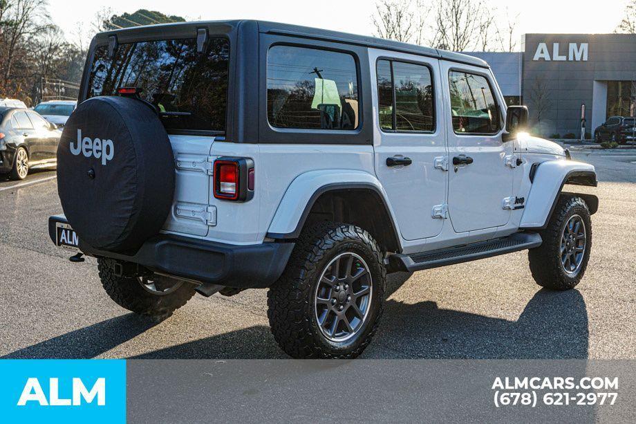 used 2021 Jeep Wrangler Unlimited car, priced at $29,470