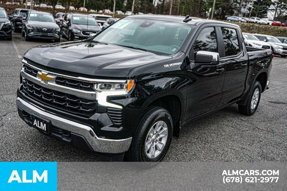 used 2025 Chevrolet Silverado 1500 car, priced at $38,420