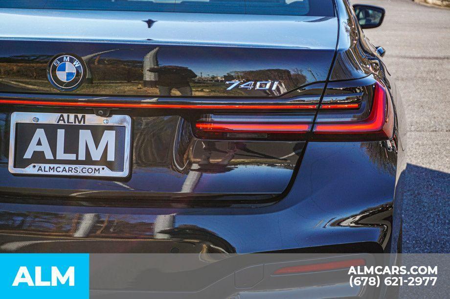 used 2022 BMW 740 car, priced at $44,420