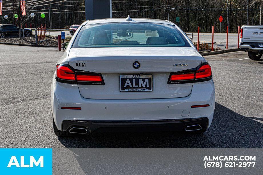 used 2022 BMW 530 car, priced at $27,920