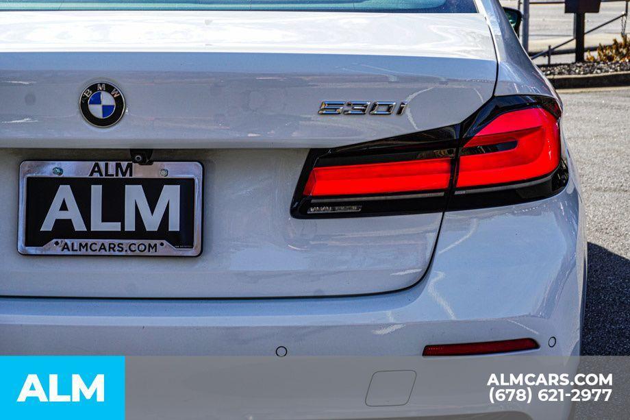 used 2022 BMW 530 car, priced at $27,920
