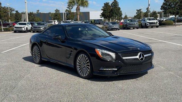 used 2015 Mercedes-Benz SL-Class car, priced at $28,000