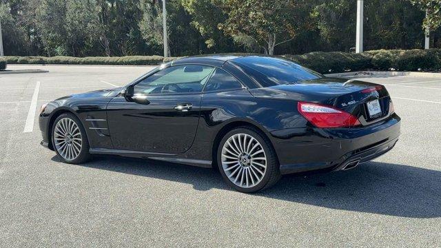 used 2015 Mercedes-Benz SL-Class car, priced at $28,000
