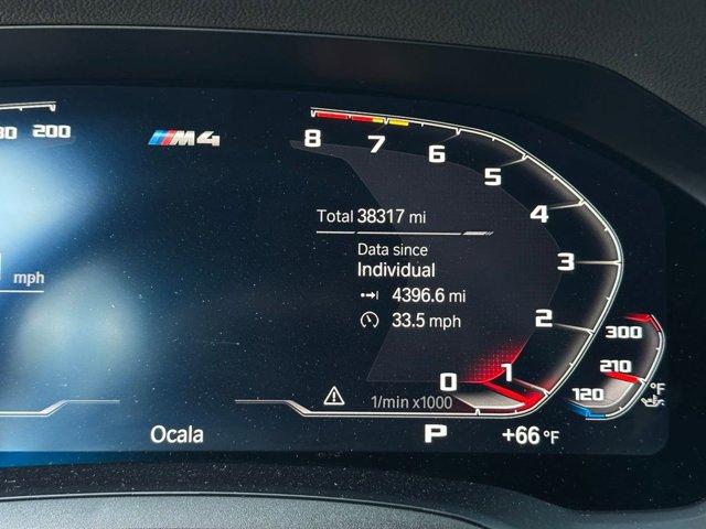 used 2023 BMW M4 car, priced at $74,384