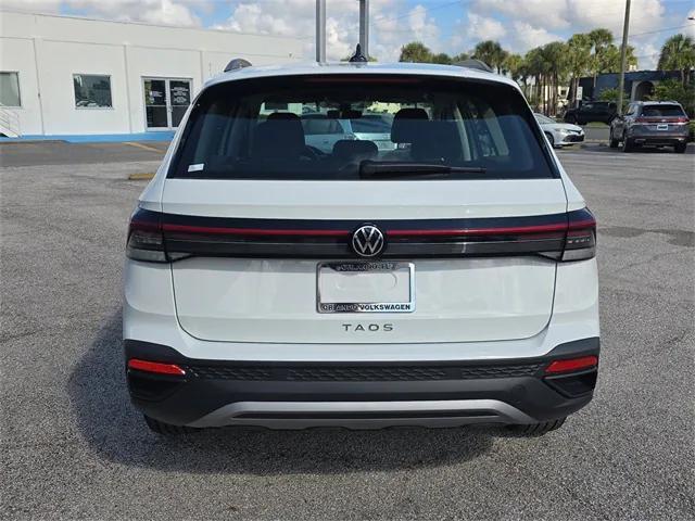 new 2025 Volkswagen Taos car, priced at $21,604