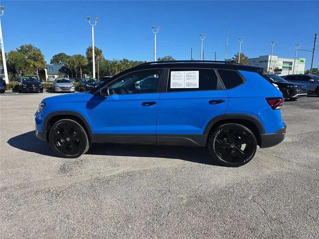 used 2025 Volkswagen Taos car, priced at $23,795