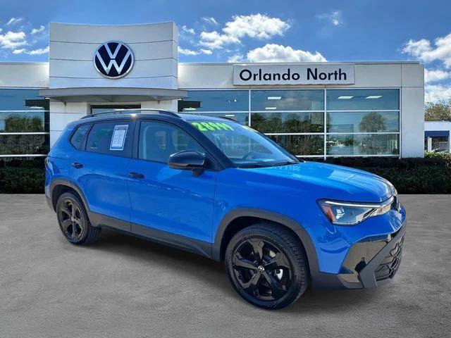 used 2025 Volkswagen Taos car, priced at $23,795