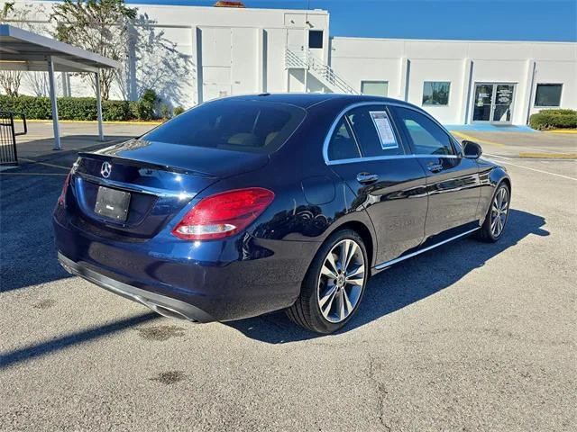 used 2018 Mercedes-Benz C-Class car, priced at $15,295