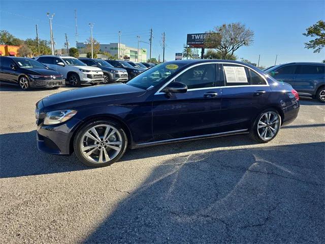 used 2018 Mercedes-Benz C-Class car, priced at $15,295