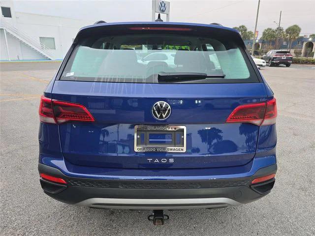 used 2024 Volkswagen Taos car, priced at $19,695