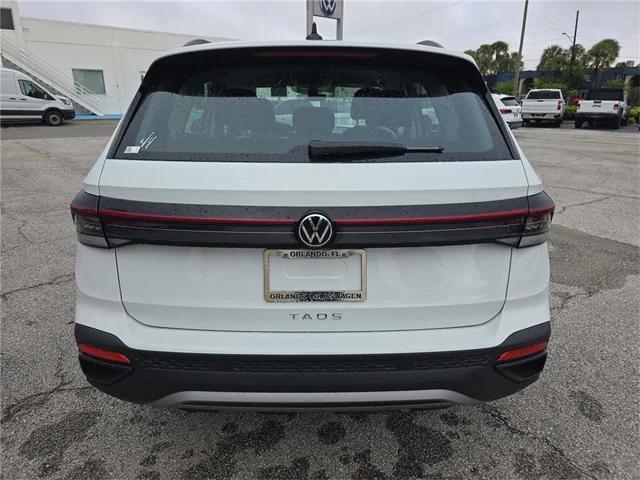 new 2025 Volkswagen Taos car, priced at $21,604