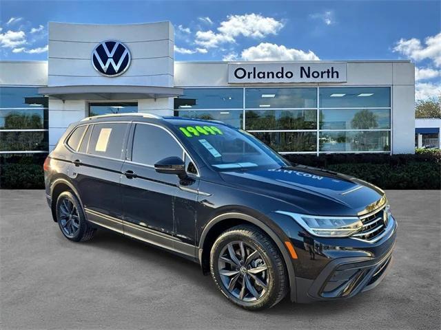 used 2022 Volkswagen Tiguan car, priced at $18,595