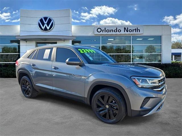 used 2023 Volkswagen Atlas Cross Sport car, priced at $21,995