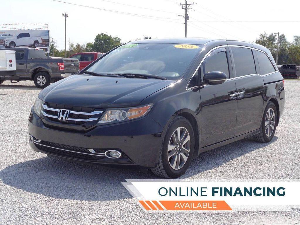 2016 Crystal Black Pearl Honda Odyssey
