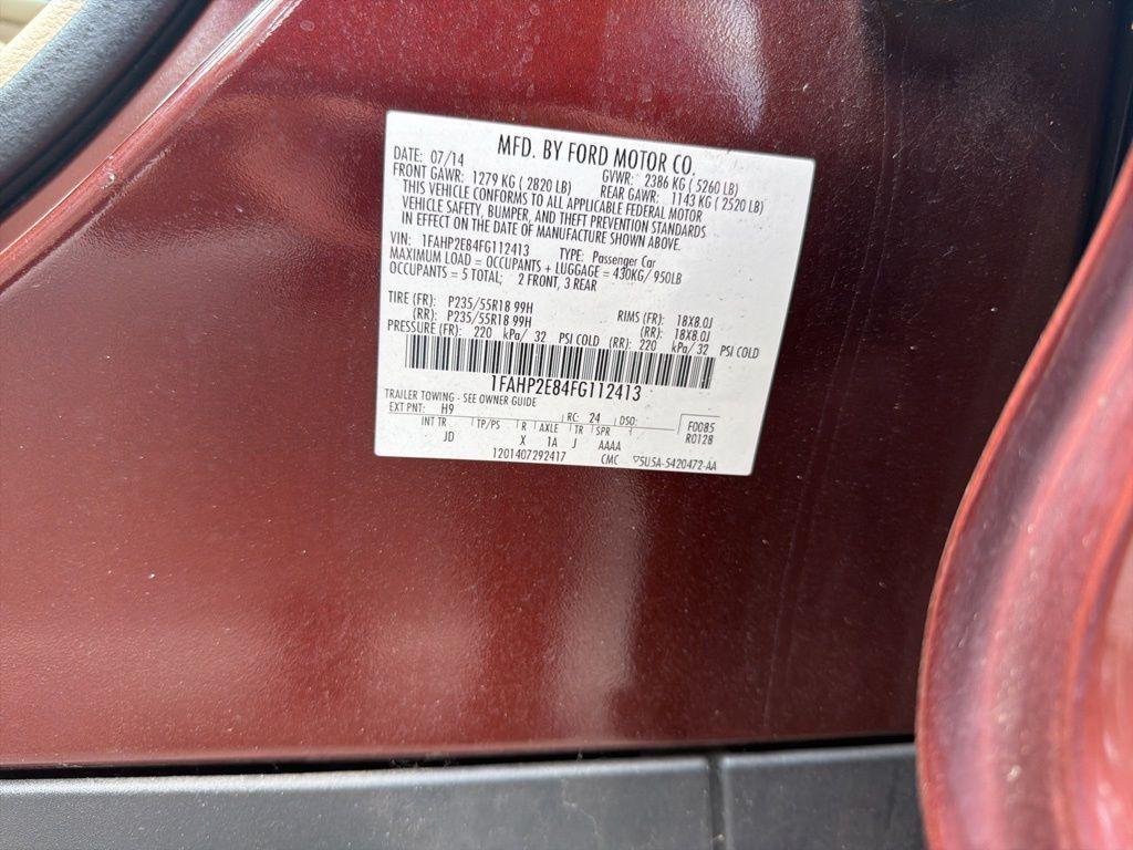 used 2015 Ford Taurus car, priced at $8,998