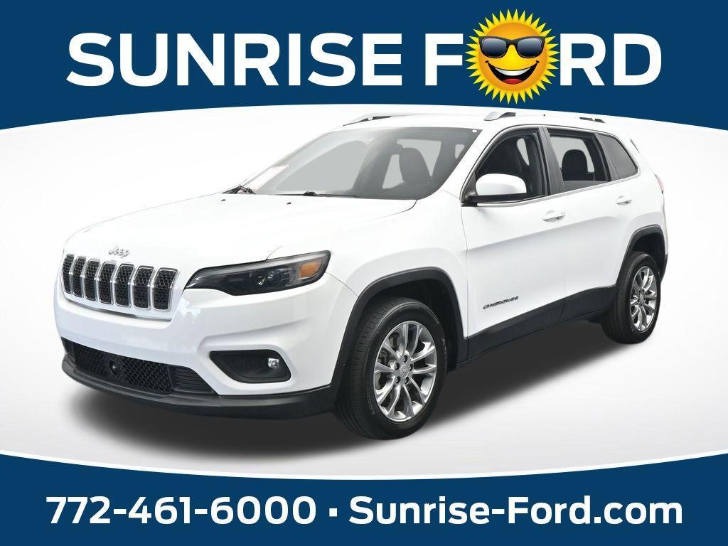 used 2021 Jeep Cherokee car, priced at $17,385