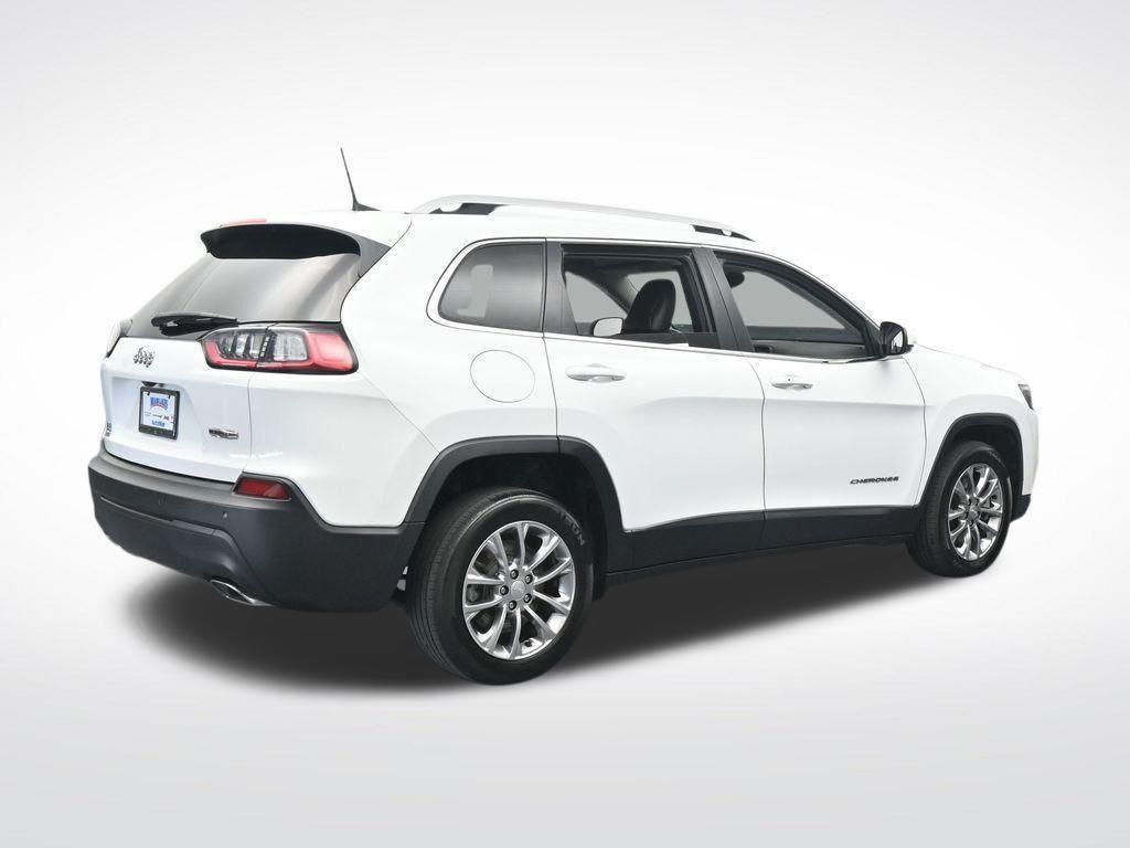 used 2021 Jeep Cherokee car, priced at $17,385