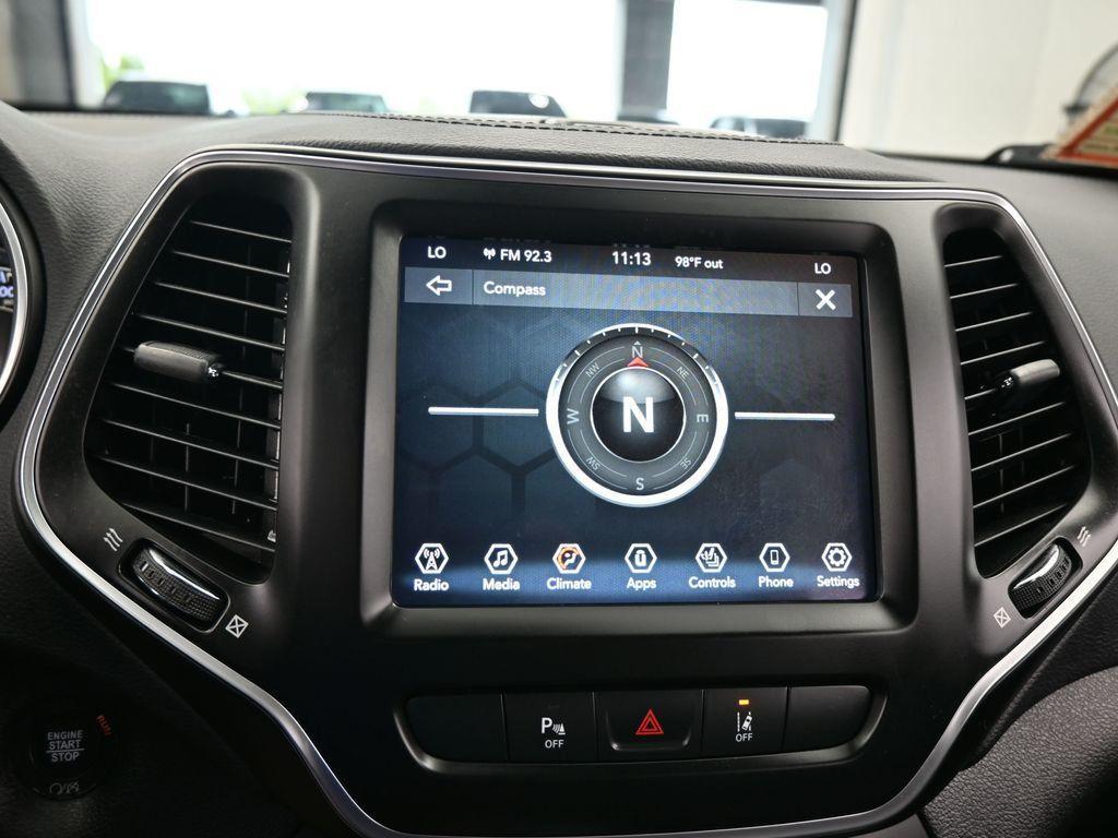 used 2021 Jeep Cherokee car, priced at $17,385