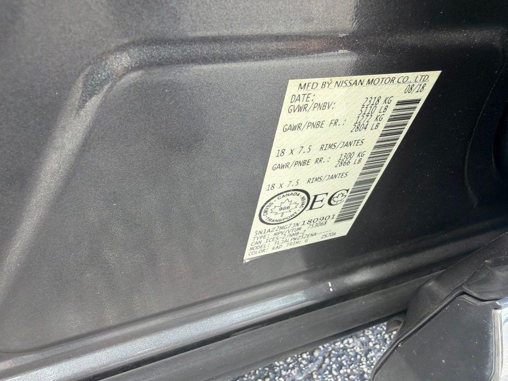 used 2018 Nissan Murano car, priced at $16,497