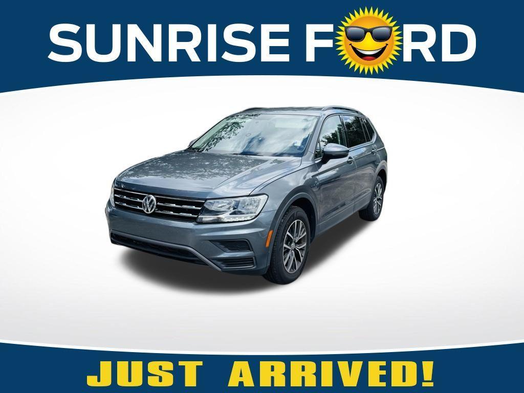 used 2021 Volkswagen Tiguan car, priced at $13,997