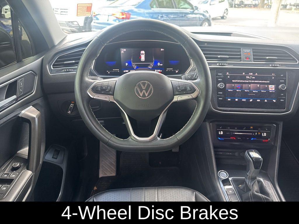 used 2022 Volkswagen Tiguan car, priced at $18,495