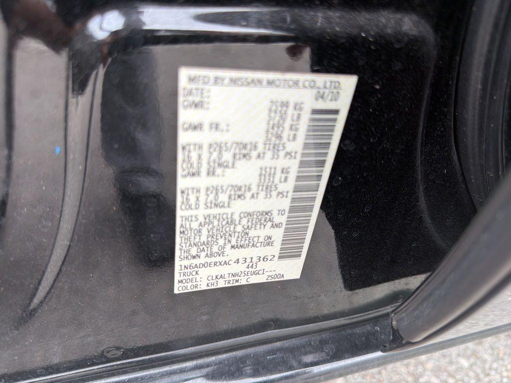 used 2010 Nissan Frontier car, priced at $12,998