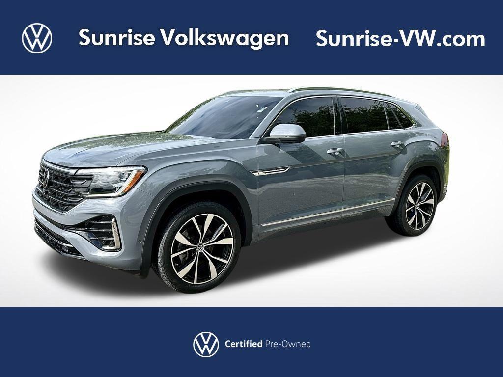 used 2024 Volkswagen Atlas Cross Sport car, priced at $37,520